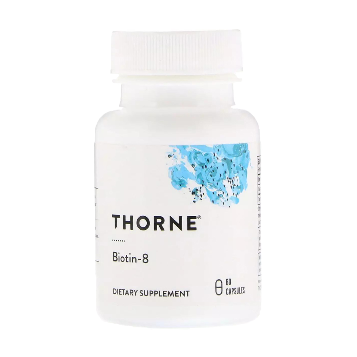 Біотин Thorne Research Biotin-8, 60 капсул